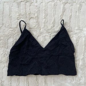 Black free people bralette